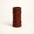 Luvamira tall dark wood duster stand front view