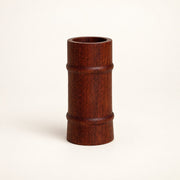 Luvamira tall dark wood duster stand front view